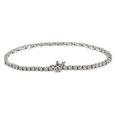 2MM Men’s Diamond Tennis Bracelet Luxury Handcrafted Jewelry